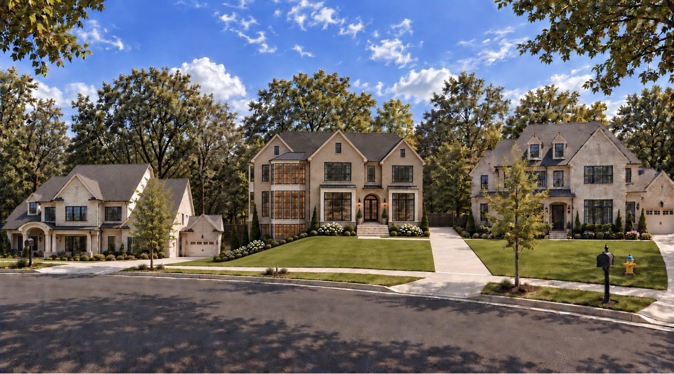 Rendering of the Rhapsody shown on the street
